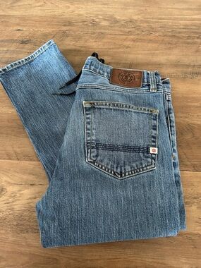 Element Men's Light Blue Relaxed Fit Jeans